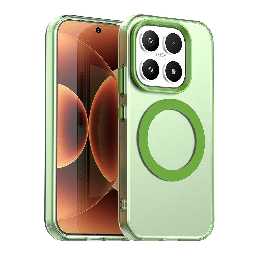 Xiaomi 17-fodral Magnetiskt fodral Anti-fall Hybridmobil Baksida