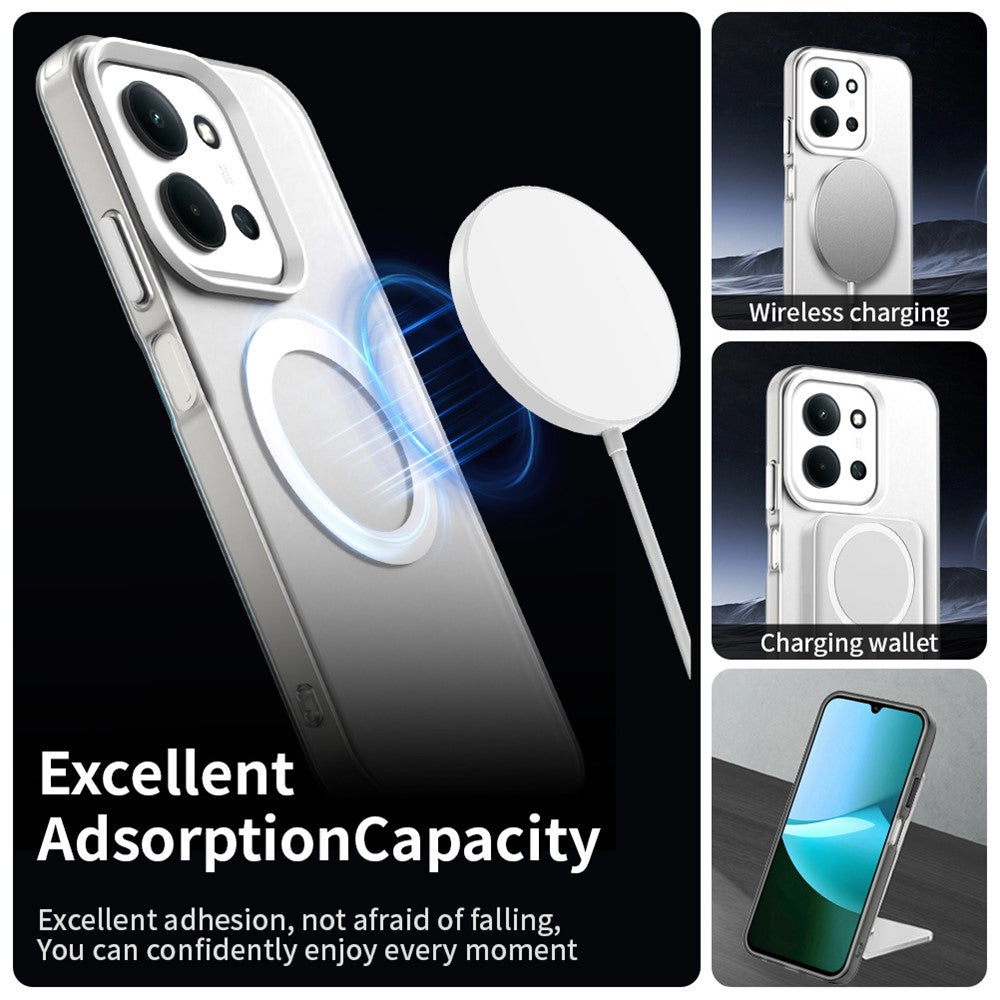 mobilskal för Xiaomi Redmi 15C 5G (EU) (173 mm) / 15C 4G (EU) (173 mm) Magnetiskt skal Fallskyddande hybridmobilbaksida