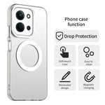 mobilskal för Xiaomi Redmi 15C 5G (EU) (173 mm) / 15C 4G (EU) (173 mm) Magnetiskt skal Fallskyddande hybridmobilbaksida