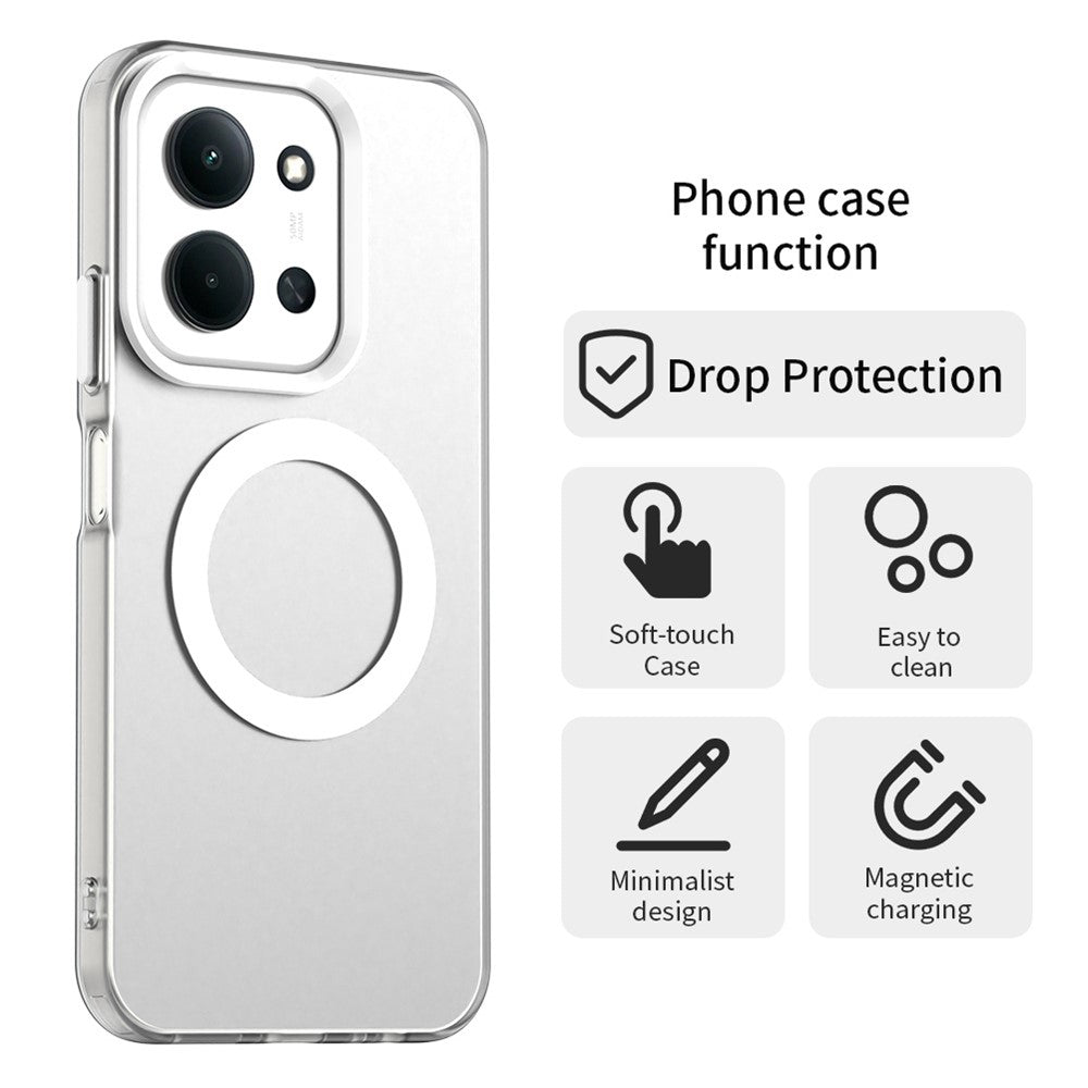 mobilskal för Xiaomi Redmi 15C 5G (EU) (173 mm) / 15C 4G (EU) (173 mm) Magnetiskt skal Fallskyddande hybridmobilbaksida