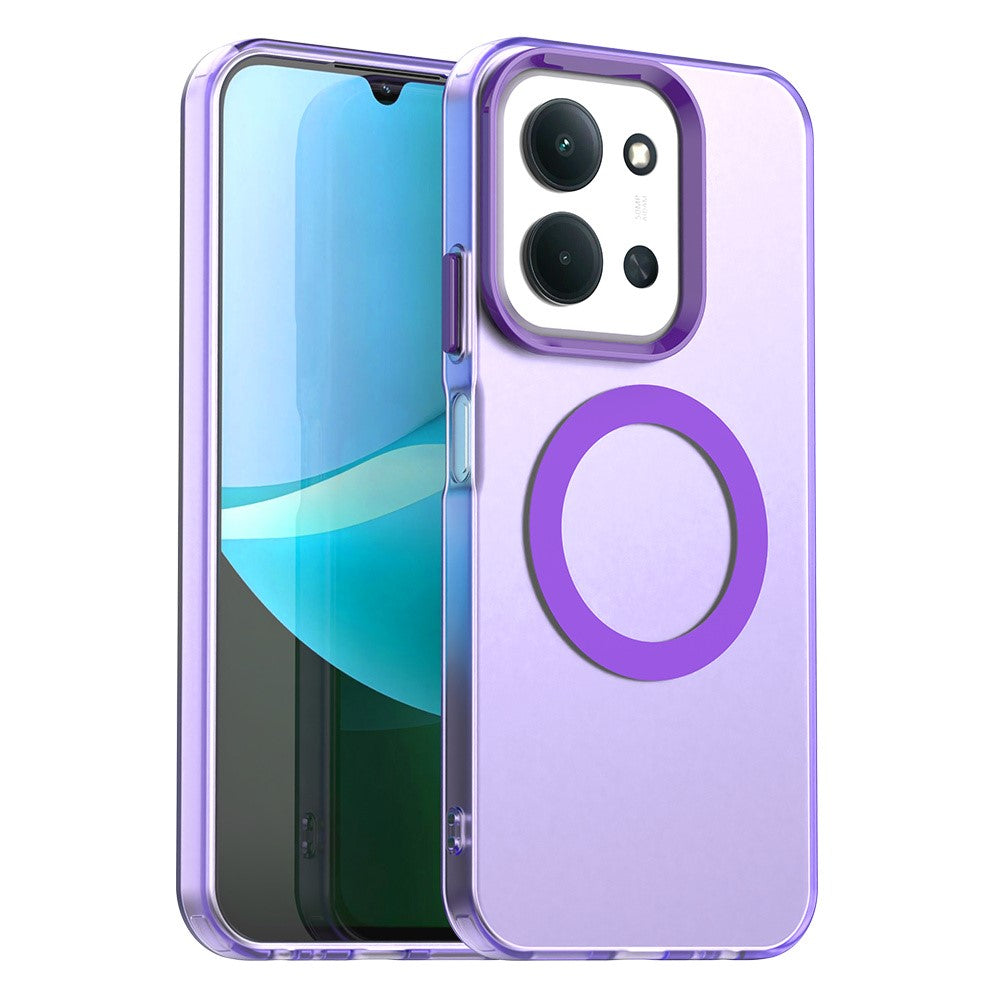 mobilskal för Xiaomi Redmi 15C 5G (EU) (173 mm) / 15C 4G (EU) (173 mm) Magnetiskt skal Fallskyddande hybridmobilbaksida