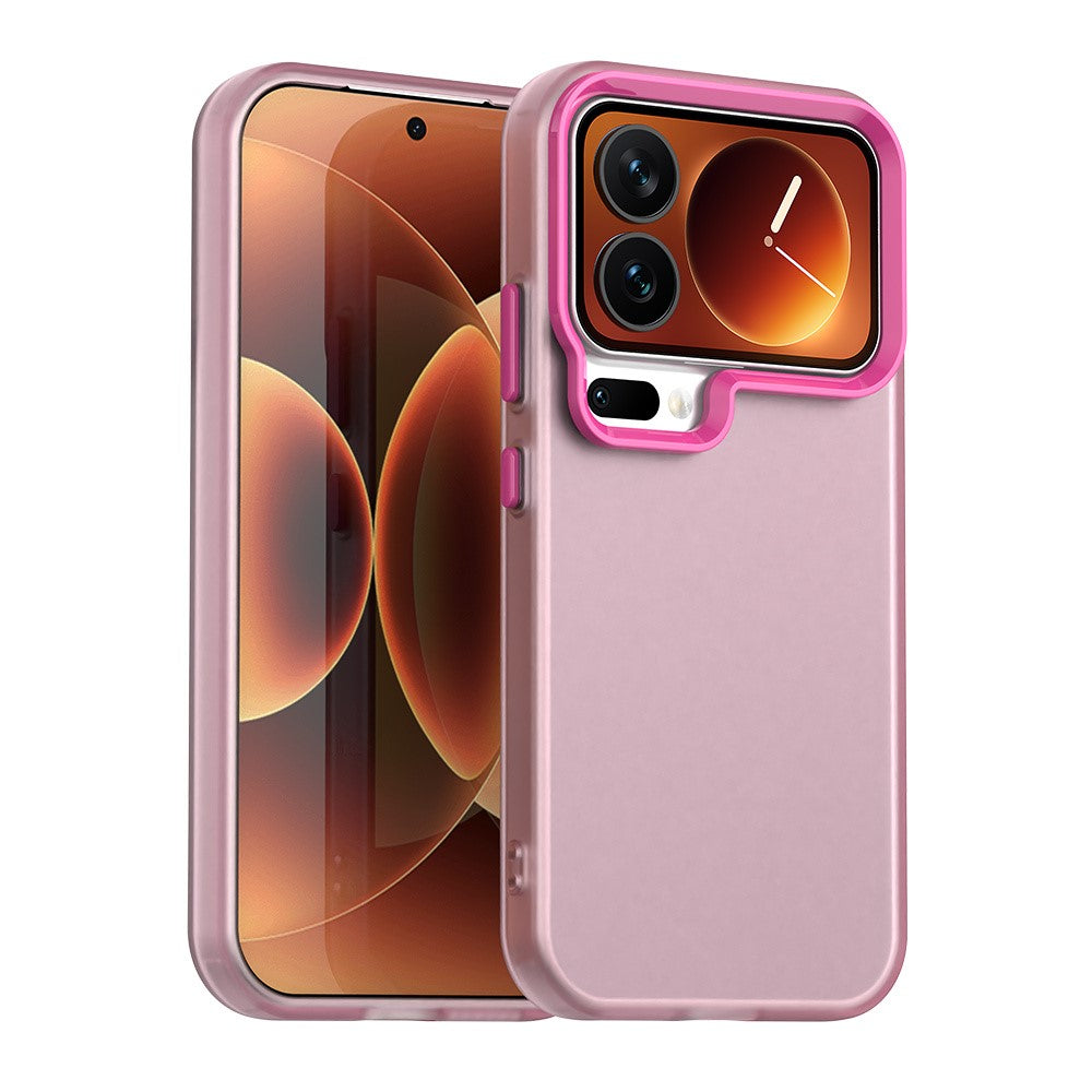 For Xiaomi 17 Pro Max Case PC + TPU + PET Matte Anti-Drop Phone Back Cover