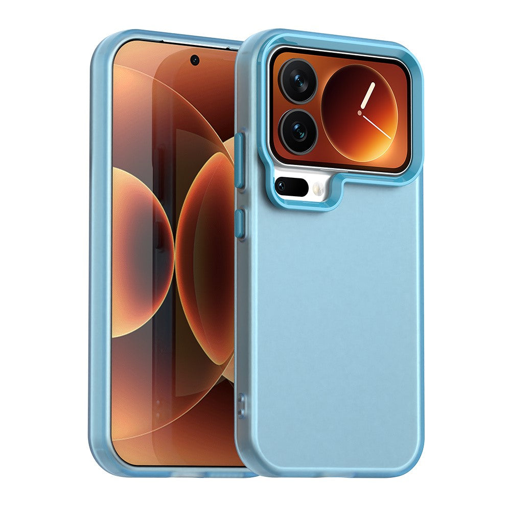 Xiaomi 17 Pro Max-skal PC + TPU + PET Matt fallskyddande mobilbaksida
