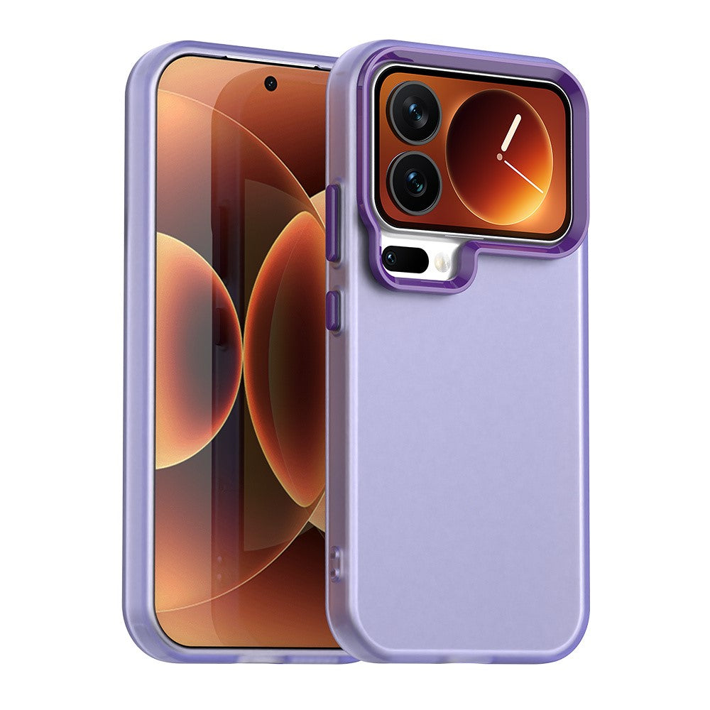 Xiaomi 17 Pro Max-skal PC + TPU + PET Matt fallskyddande mobilbaksida