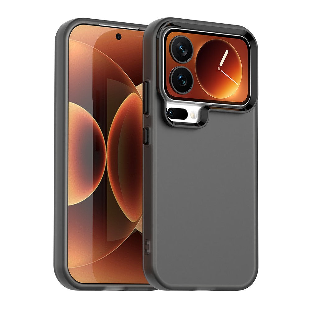 Xiaomi 17 Pro Max-skal PC + TPU + PET Matt fallskyddande mobilbaksida