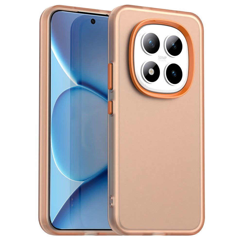 For Xiaomi Redmi Note 15 Pro 5G Case PC + TPU + PET Matte Anti-Drop Phone Back Cover