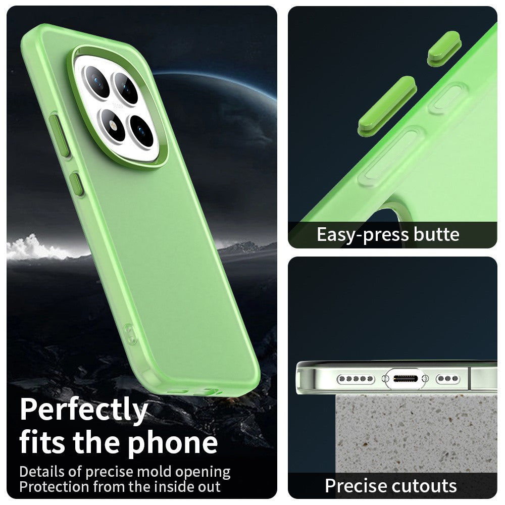 For Xiaomi Poco M8 Pro 5G / Redmi Note 15 Pro+ 5G (Global) Case PC + TPU + PET Matte Anti-Drop Phone Back Cover