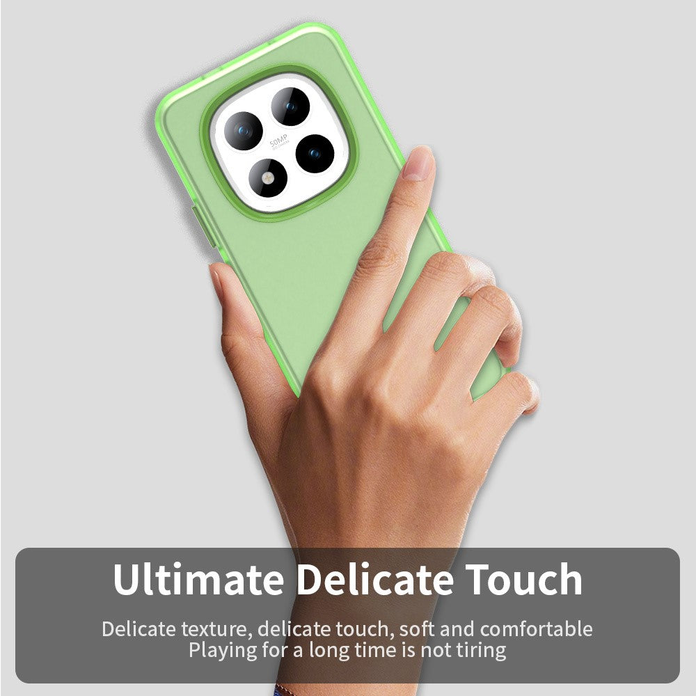 For Xiaomi Poco M8 Pro 5G / Redmi Note 15 Pro+ 5G (Global) Case PC + TPU + PET Matte Anti-Drop Phone Back Cover