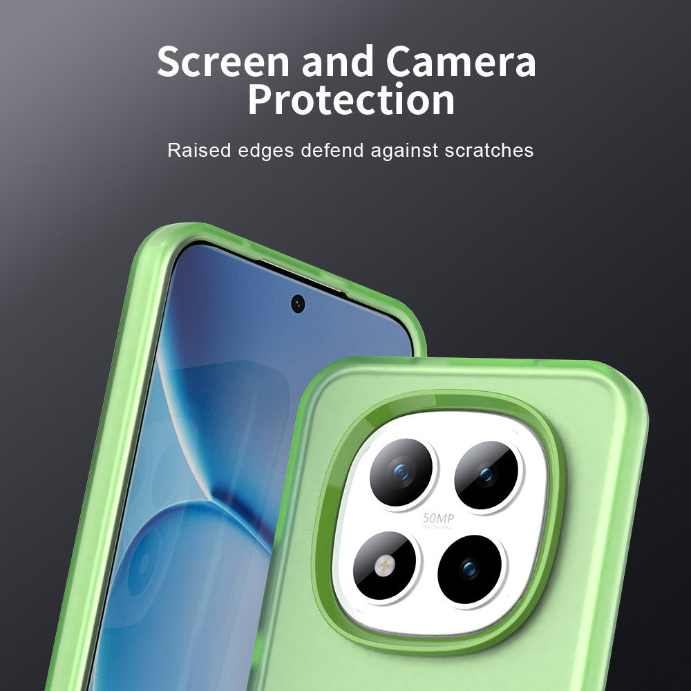 For Xiaomi Poco M8 Pro 5G / Redmi Note 15 Pro+ 5G (Global) Case PC + TPU + PET Matte Anti-Drop Phone Back Cover