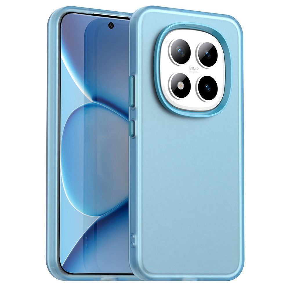 For Xiaomi Poco M8 Pro 5G / Redmi Note 15 Pro+ 5G (Global) Case PC + TPU + PET Matte Anti-Drop Phone Back Cover