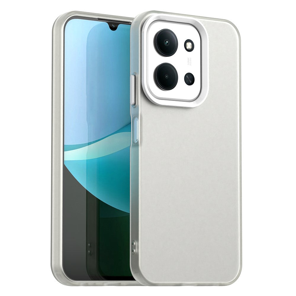Phone Case For Xiaomi Redmi 15C 5G (EU) (173mm)  /  15C 4G (EU) (173mm) PC + TPU + PET Matte Anti-Drop Phone Back Cover