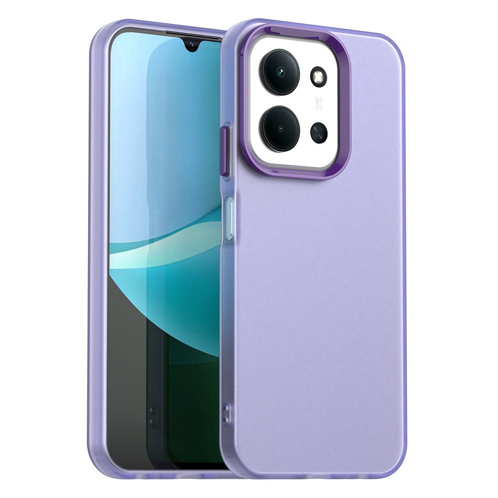 Phone Case For Xiaomi Redmi 15C 5G (EU) (173mm)  /  15C 4G (EU) (173mm) PC + TPU + PET Matte Anti-Drop Phone Back Cover