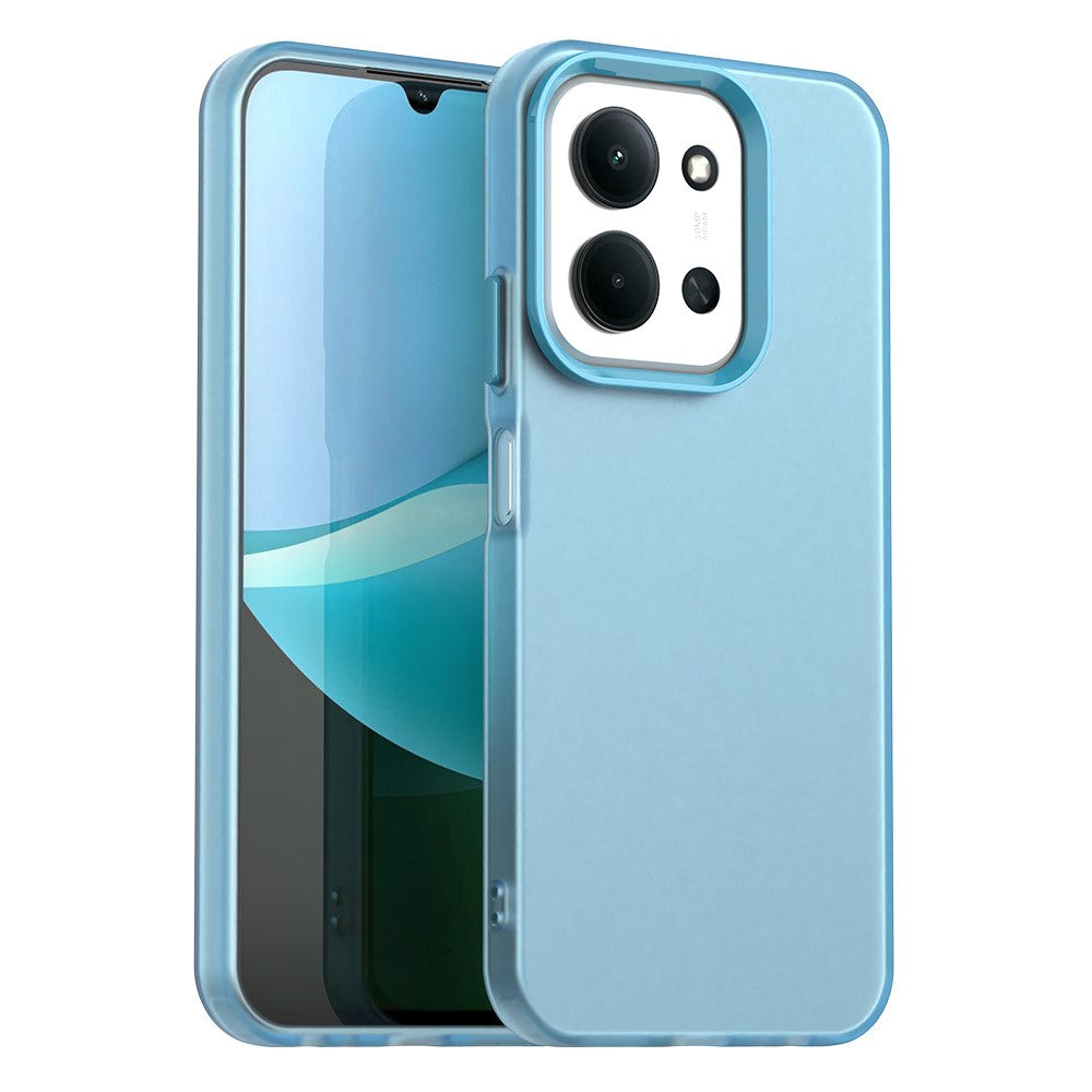 Phone Case For Xiaomi Redmi 15C 5G (EU) (173mm)  /  15C 4G (EU) (173mm) PC + TPU + PET Matte Anti-Drop Phone Back Cover
