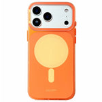 CICI-CITY For iPhone 17 Pro Case Compatible with MagSafe PC + TPU IMD Dual Color Phone Cover