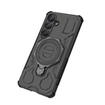 Samsung Galaxy S26+ Magnetiskt Skal Roterande Metallstativ Stötsäkert PC + TPU mobil Baksida