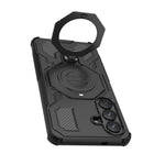 Samsung Galaxy S26+ Magnetiskt Skal Roterande Metallstativ Stötsäkert PC + TPU mobil Baksida