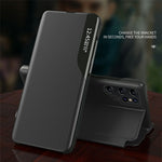 Samsung Galaxy S26 Ultra mobilskal Folio Flip PU Läder Stativfodral