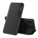 Samsung Galaxy S26 Ultra mobilskal Folio Flip PU Läder Stativfodral