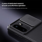 NILLKIN CamShield Pro-seriecover til OnePlus 15R 5G / Ace 6T 5G / Ace 6 5G i PC + TPU med kameraskydedæksel
