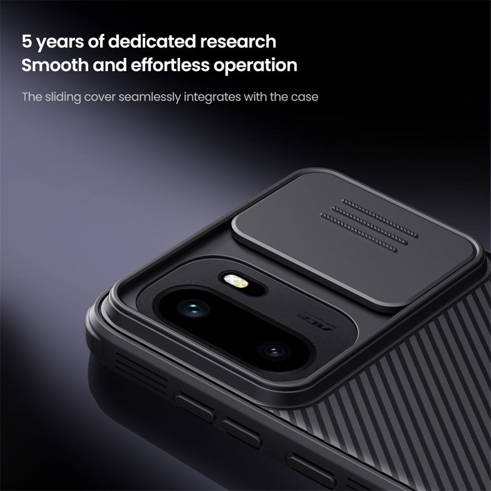 NILLKIN CamShield Pro-seriecover til OnePlus 15R 5G / Ace 6T 5G / Ace 6 5G i PC + TPU med kameraskydedæksel