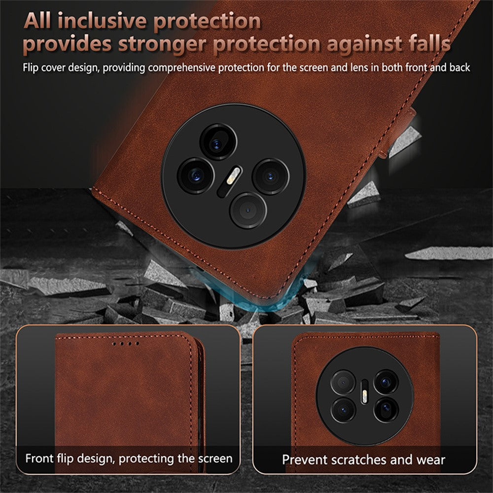 AZNS For Huawei Mate 70 Air Case PU Leather Wallet Phone Cover