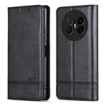 AZNS For Huawei Mate 70 Air Case Cowhide Texture PU Leather Wallet Phone Cover