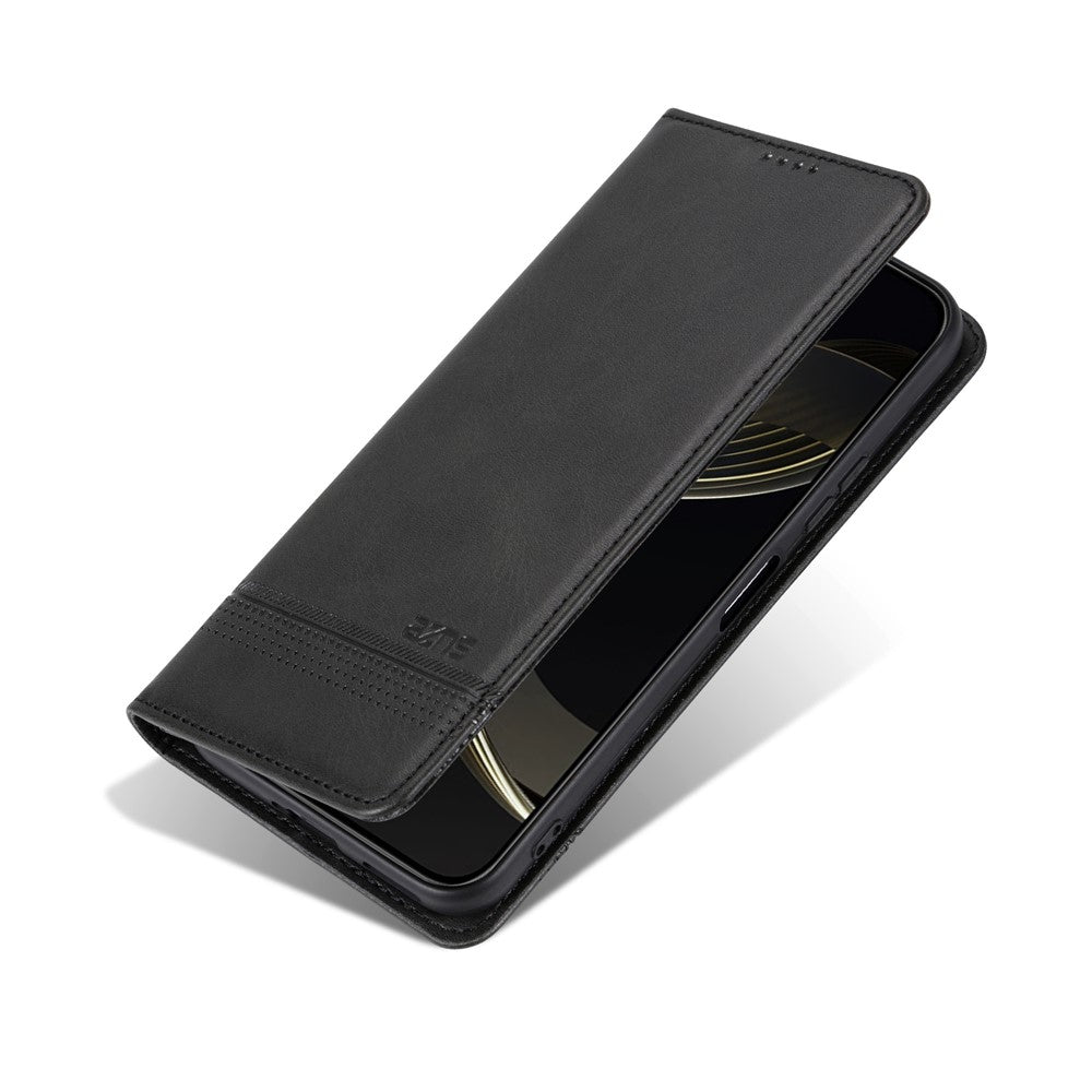 AZNS For Huawei Mate 70 Air Case Cowhide Texture PU Leather Wallet Phone Cover