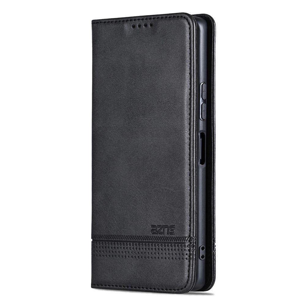 AZNS For Huawei Mate 70 Air Case Cowhide Texture PU Leather Wallet Phone Cover