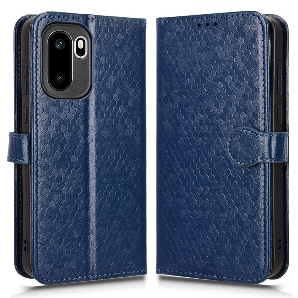 Plånboksfodral för OnePlus 15R 5G / Ace 6T 5G / Ace 6 5G prickmönster avtryck PU-lädermobilskal med handledsrem
