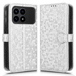 For Xiaomi Redmi K90 5G Wallet Case Dot Pattern Imprint PU Leather Phone Cover with Wrist Strap