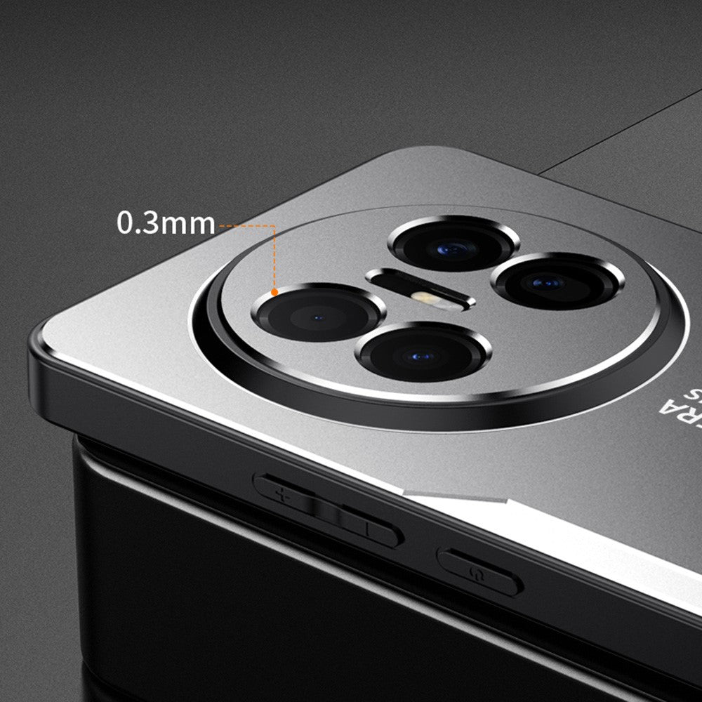 For Huawei Mate 70 Air Phone Case Aluminium Alloy TPU PC Back Cover