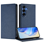 Plånboksfodral för Samsung Galaxy S26+ med RFID-blockerande läder i litchi-textur