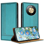 For Honor X70 5G / Honor Magic8 Lite 5G / Honor X9d 5G Case L-Shaped Grid Pattern Leather Stand Phone Cover with Card Slots