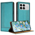 For Xiaomi Poco F8 Pro 5G / Redmi K90 5G / Redmi K100 Pro 5G (China) Case L-Shaped Grid Pattern Leather Stand Phone Cover with Card Slots