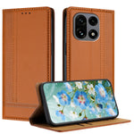 For OnePlus 15 5G Case L-Shaped Grid Pattern Leather Stand Phone Cover with Card Slots