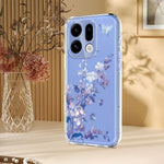 For Oppo Find X9 5G Case Butterfly Floral Pattern Printing TPU Phone Back Cover