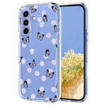 Til Samsung Galaxy A37 5G Cover Butterfly Blomster Mønster Printet TPU Telefon Bagcover