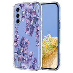 Til Samsung Galaxy A37 5G Cover Butterfly Blomster Mønster Printet TPU Telefon Bagcover