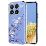 For Xiaomi 17 Case Butterfly Floral Pattern Printing TPU Phone Back Cover