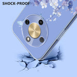 For Honor Magic8 Lite 5G / X9d 5G / X70 5G Case Butterfly Floral Pattern Printing TPU Phone Back Cover