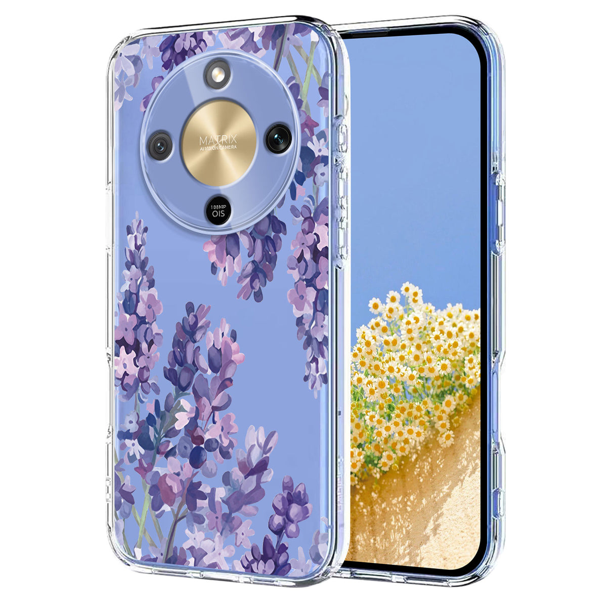 For Honor Magic8 Lite 5G / X9d 5G / X70 5G Case Butterfly Floral Pattern Printing TPU Phone Back Cover