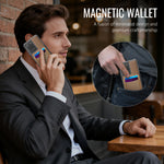 JEEHOOD For Samsung Galaxy S20 Ultra Case J10 Magnetic Case Leather Back Phone Cover with Detachable Card Holder Kickstand
