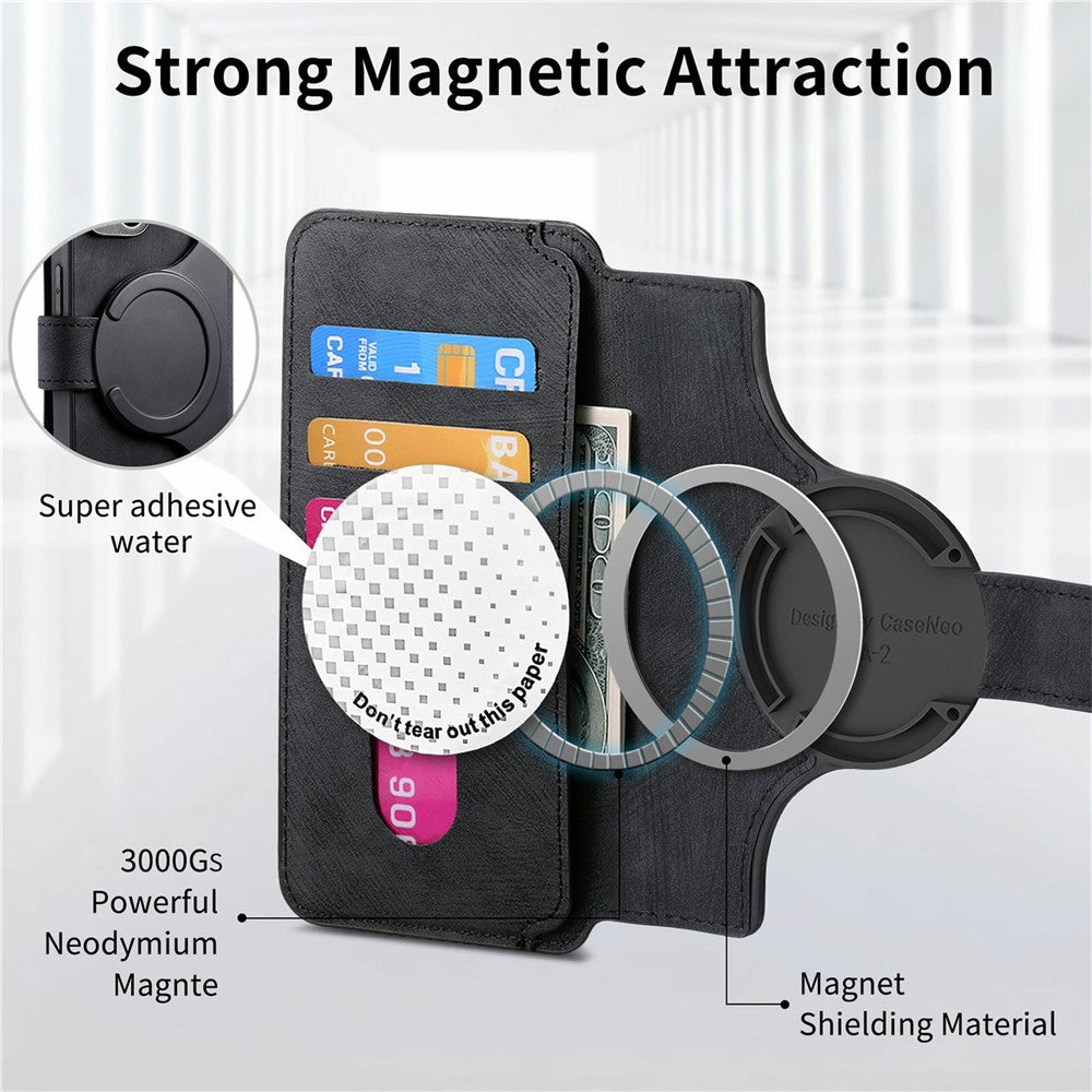 CASENEO For Oppo Find X9 5G Magnetic Case Detachable Leather Phone Wallet Cover