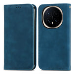 For Honor Magic8 5G Leather Case with Card Holder Magnetic Absorption Phone Cover