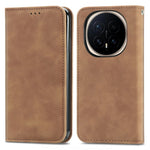 For Honor Magic8 5G Leather Case with Card Holder Magnetic Absorption Phone Cover
