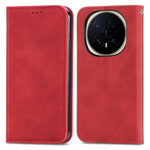For Honor Magic8 5G Leather Case with Card Holder Magnetic Absorption Phone Cover