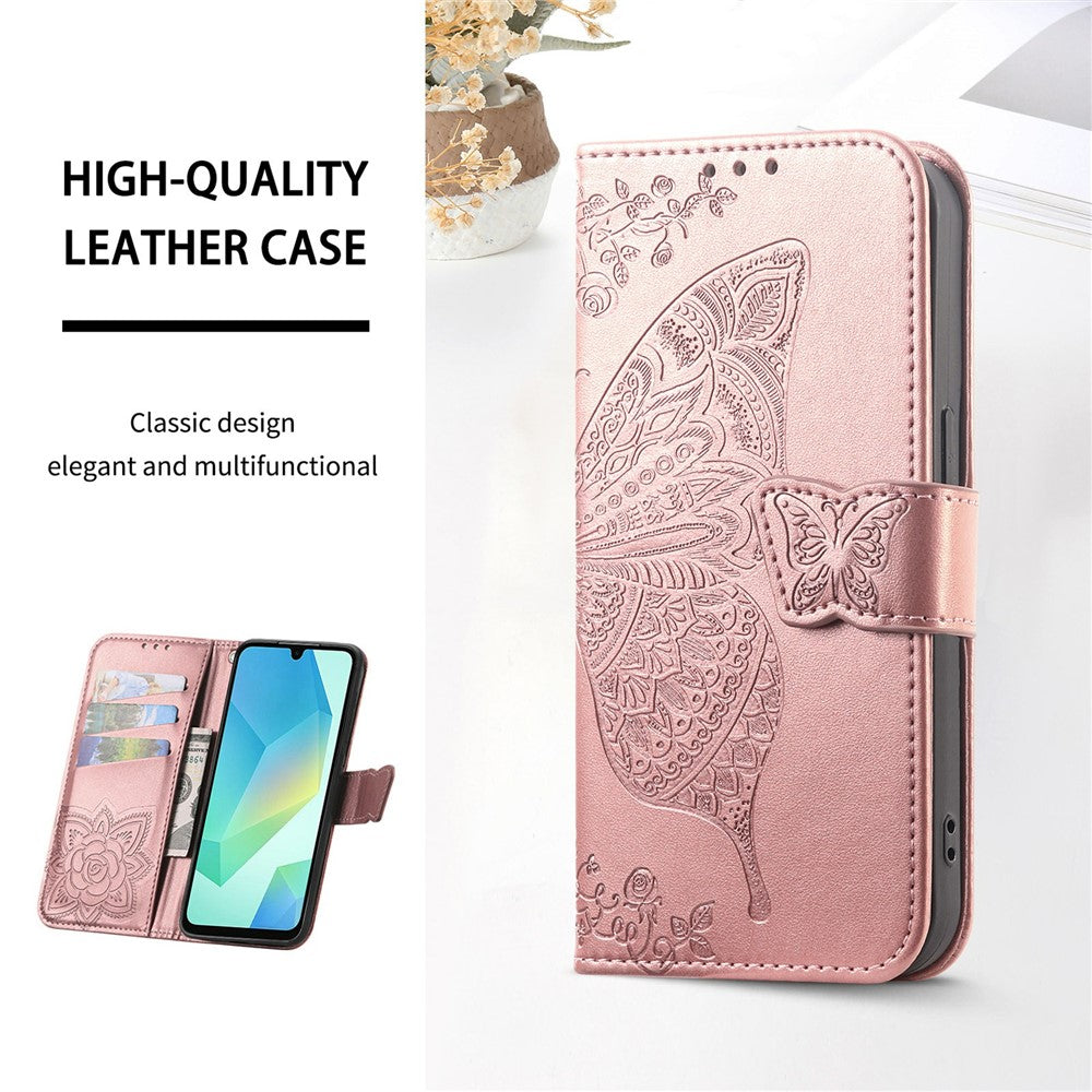For Honor Magic8 5G Case with Strap Butterfly Pattern PU Leather Wallet Phone Cover