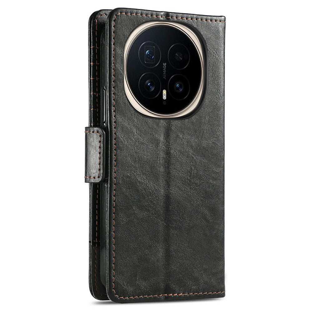 CASENEO For Honor Magic8 5G Phone Cases PU Leather Cover Stand with RFID Blocking Wallet