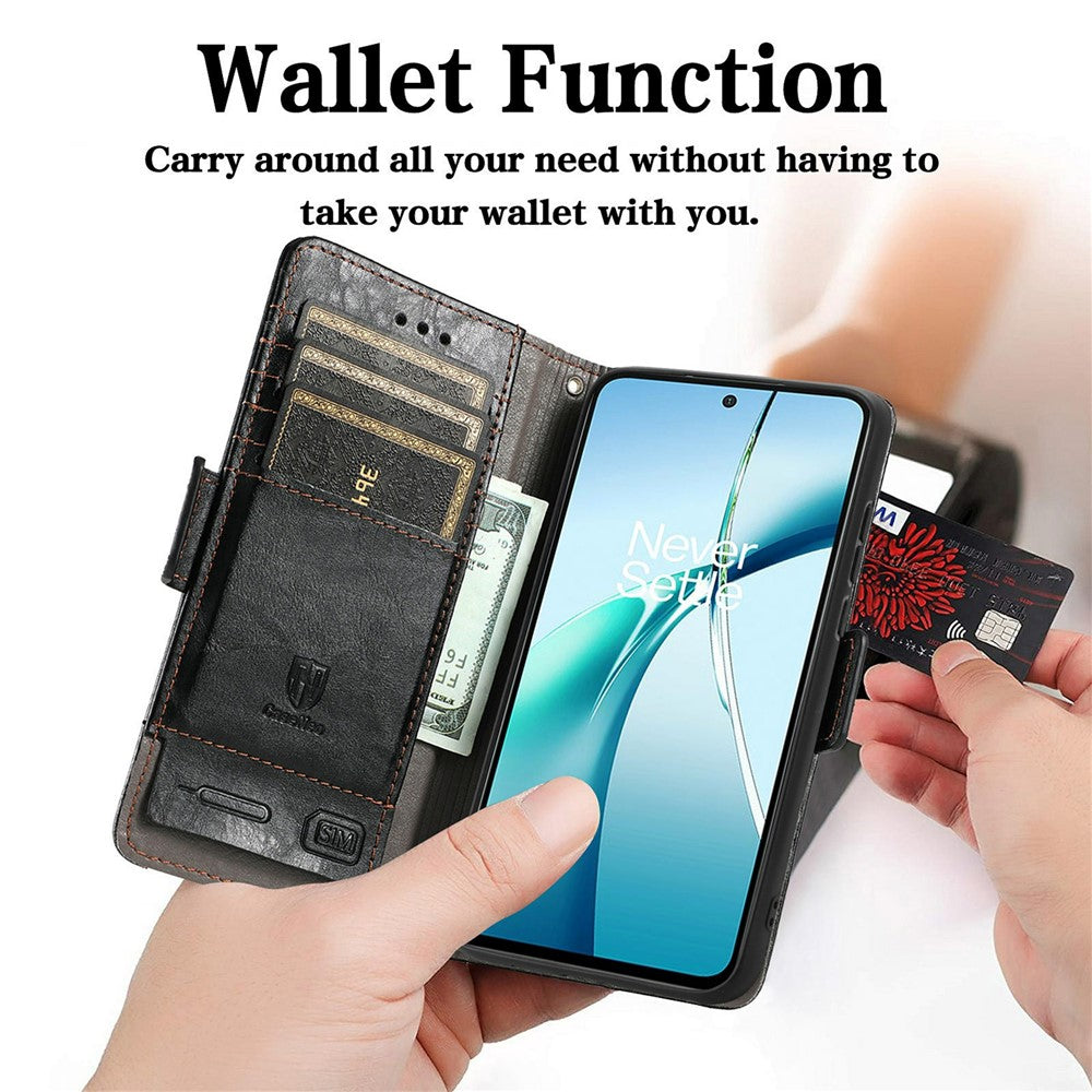 CASENEO For Honor Magic8 5G Phone Cases PU Leather Cover Stand with RFID Blocking Wallet