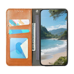 For Honor Magic8 5G Case Wallet Tri-Color Stitching Leather Phone Cover with Elastic Wristband